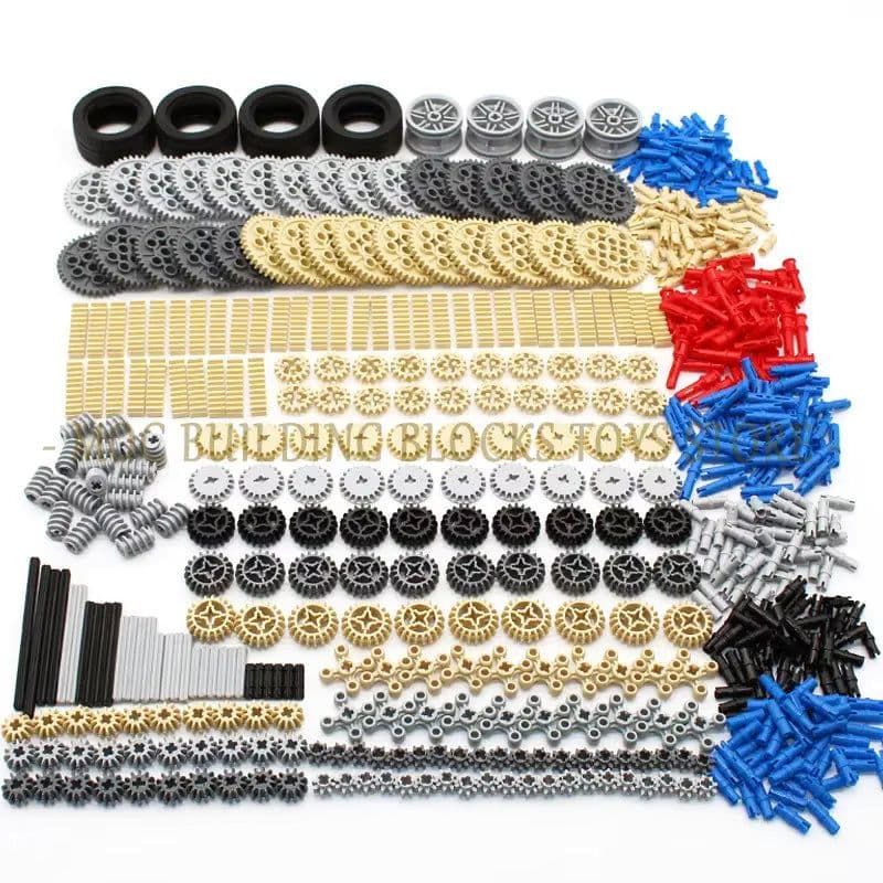 image-JILE Car Model Building Block Parts - Eco-Friendly ABS - Compatible with LEGO