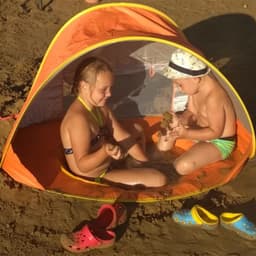 image-Battoom Baby Beach Tent - UV Protection Shade for Outdoor Play