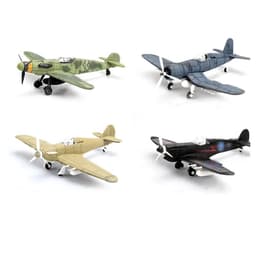 image-GSF 4D Puzzle Model Aircraft - WWII Fighter 1:48 Scale Assembly Toy