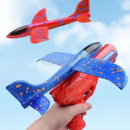 image-SONGYI Foam Aircraft Glider Toy - Engaging Outdoor Play for Children