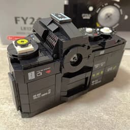 image-XiZAi 3D Mini Block Digital SLR Camera Creative Building Toy for Kids