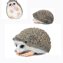 image-SamKaLa Hedgehog Spiny Anteater Figurines - Realistic Wildlife Model Toys