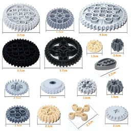 image-Bedi Yumy Technical Building Blocks - Enhance Imagination & Skills - Gear Parts