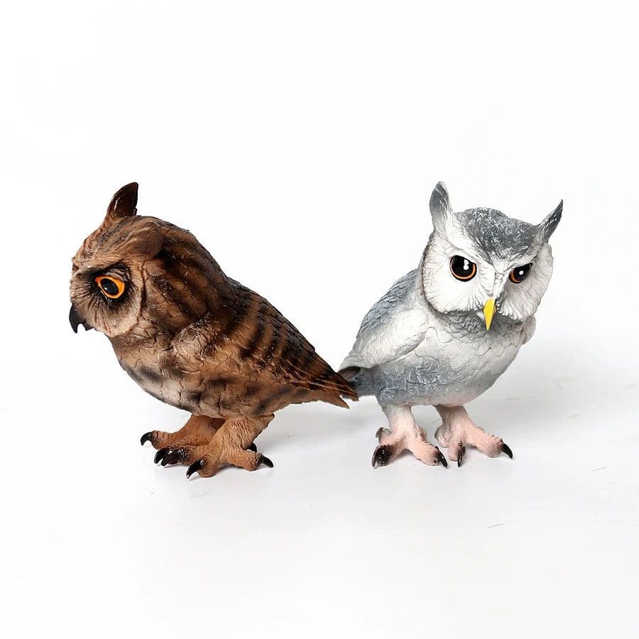 image-UTOMY Realistic Birds of Prey Figurines - Educational PVC Models Set