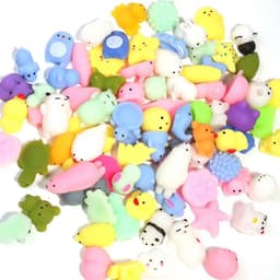 image-Muddy Puddles Cute Animal Mochi Squishy Toy - Stress Relief Fun for Kids