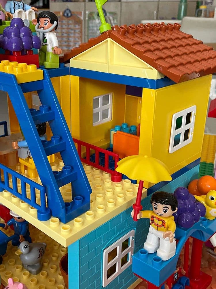 image-JIMITU Building Blocks Set - Creative Wall Parts for Kids' Construction Toys