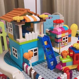 image-JIMITU Building Blocks Set - Creative Wall Parts for Kids' Construction Toys