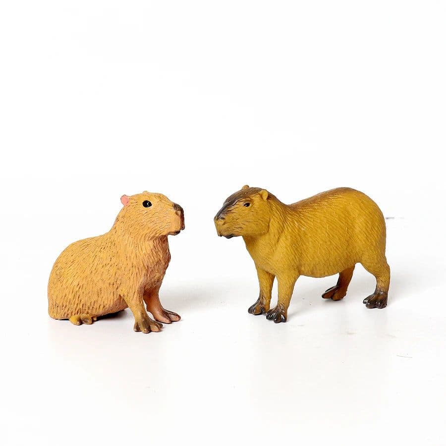 image-UTOMY Hand-Painted Animal Figurines - PVC Collectible Model Decor
