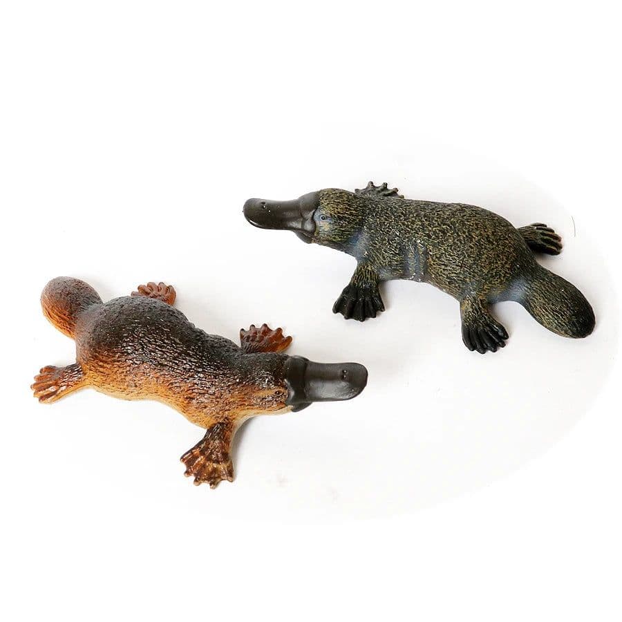 image-UTOMY Hand-Painted Animal Figurines - PVC Collectible Model Decor