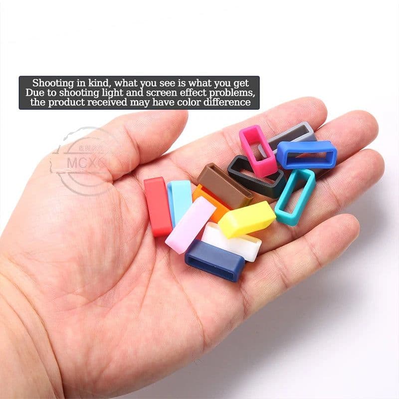 image-MCXGL Silicone Replacement Band Strap Loops for Traditional Watches