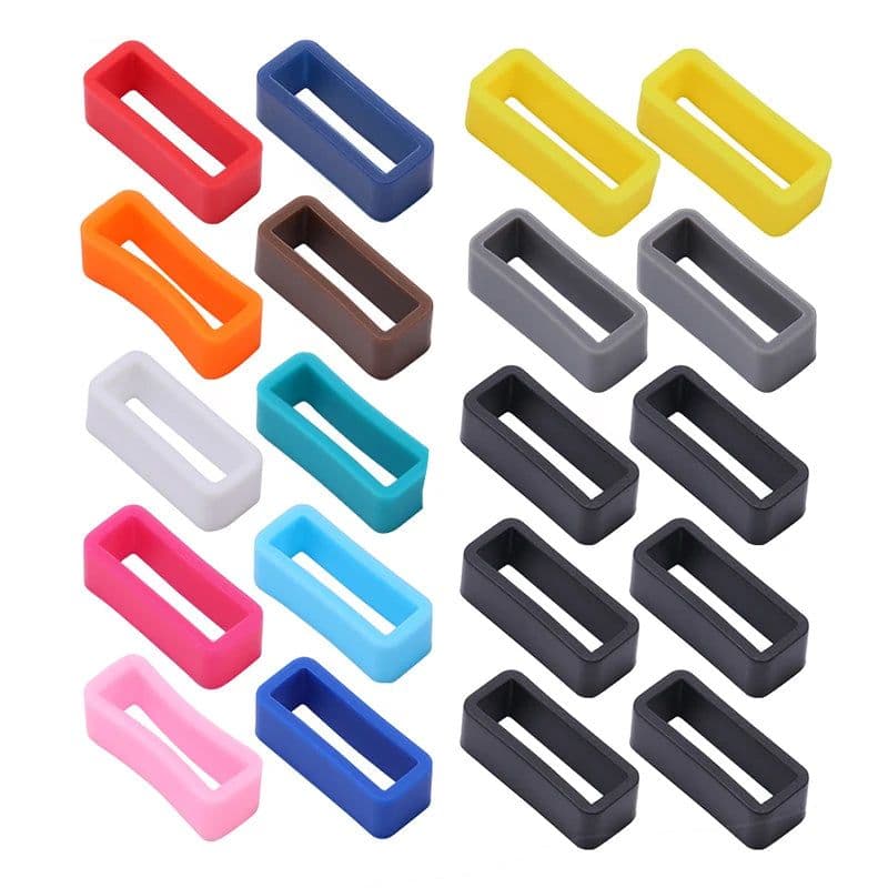 image-MCXGL Silicone Replacement Band Strap Loops for Traditional Watches