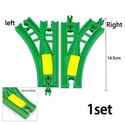 image-VEK Wooden Railway Track Accessories - Flexible & Fun Educational Toys