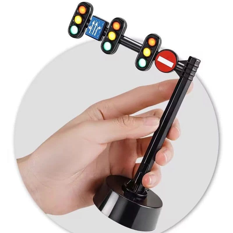image-Kids Traffic Light Toy - Educational Play & Outdoor Fun - Signal Light Model