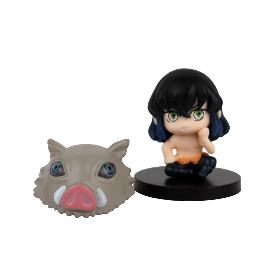 image-Bandai Demon Slayer PVC Model - High-Quality Premium 4.5cm Figurine