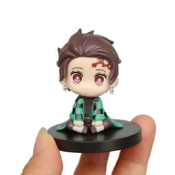 image-Bandai Demon Slayer PVC Model - High-Quality Premium 4.5cm Figurine