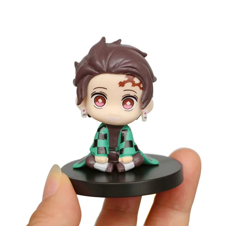 image-Bandai Demon Slayer PVC Model - High-Quality Premium 4.5cm Figurine