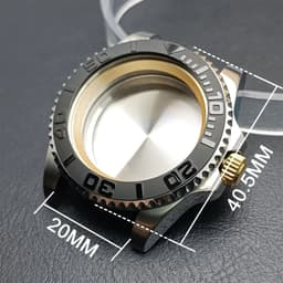 image-Dwayne Campbell Stainless Steel Watch Case - Durable & Stylish Accessory