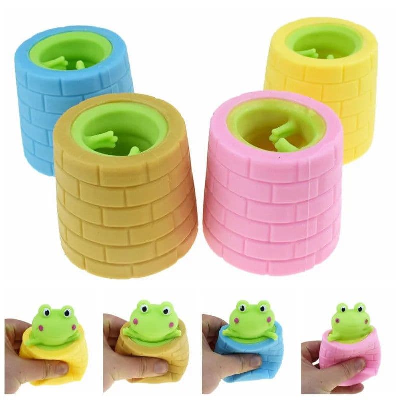 image-TOBEFU Funny Pumpkin Squirrel Astronaut Anti-Stress Fidget Toy Set