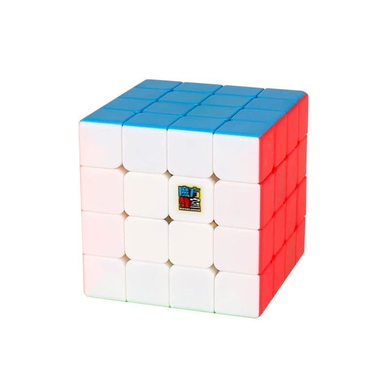image-MFJS MeiLong 4x4 Mini Speed Cube - Lightweight & Smooth Turning Puzzle