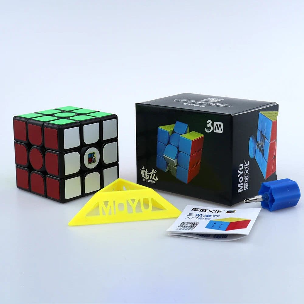 image-Moyu Meilong Magnetic Puzzle Cube - Compact Design for All Ages