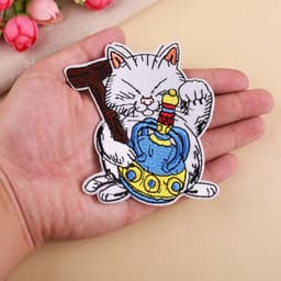 image-Bandai Dragon Ball Goku Patch - Stylish DIY Iron-On or Sew-On Accessory