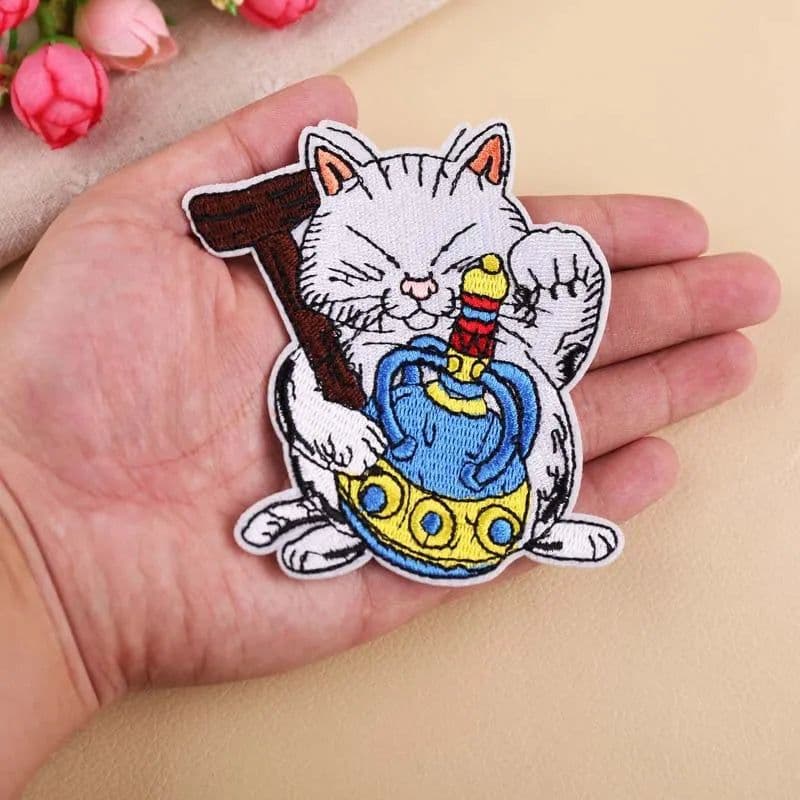 image-Bandai Dragon Ball Goku Patch - Stylish DIY Iron-On or Sew-On Accessory