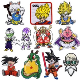 image-Bandai Dragon Ball Goku Patch - Stylish DIY Iron-On or Sew-On Accessory