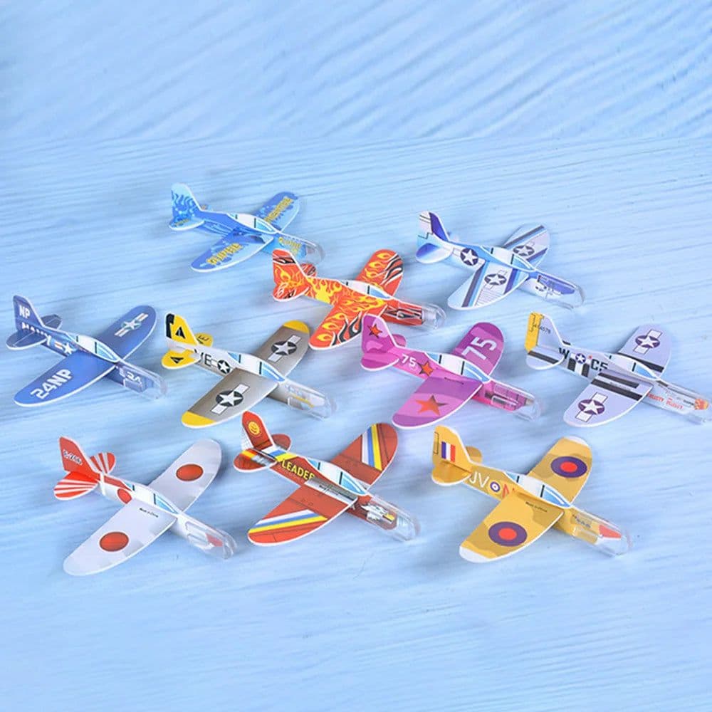image-Durable Foam Aircraft Toys - Safe & Fun DIY Assembly for Ages 3+