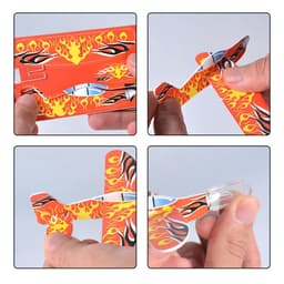 image-Durable Foam Aircraft Toys - Safe & Fun DIY Assembly for Ages 3+