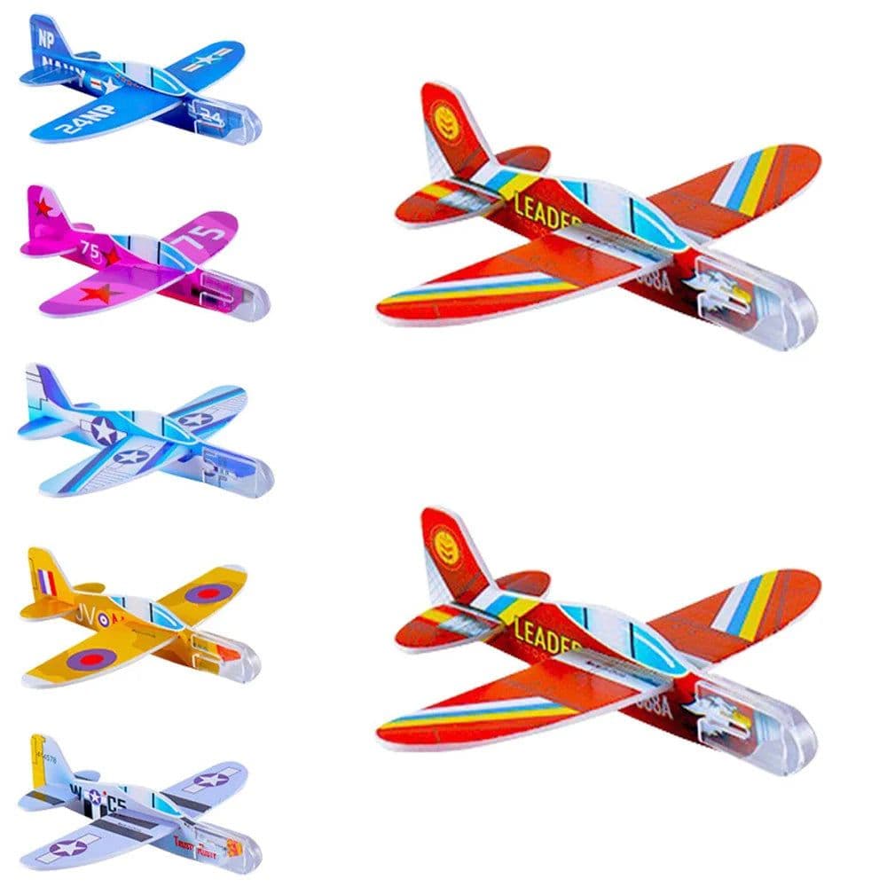 image-Durable Foam Aircraft Toys - Safe & Fun DIY Assembly for Ages 3+