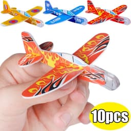 image-Durable Foam Aircraft Toys - Safe & Fun DIY Assembly for Ages 3+