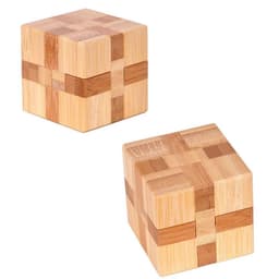 image-Kong Ming Wooden 3D IQ Puzzle - Develop Logical Thinking in Kids