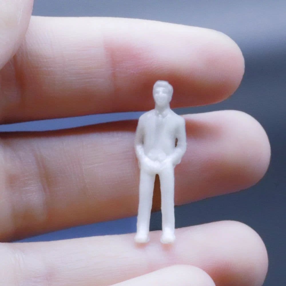 image-Miniature People Model Figures for Diorama Kits - 100pcs Scale 1:75 to 1:300