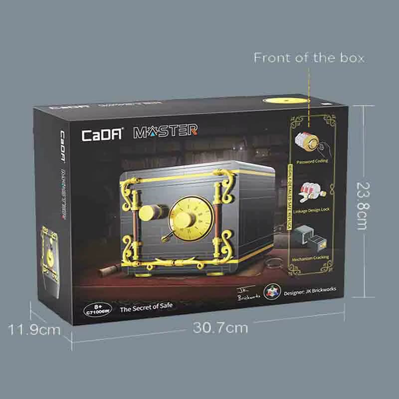 image-Cada 422PCS Retro Safe Building Blocks Educational Toy for Creative Minds