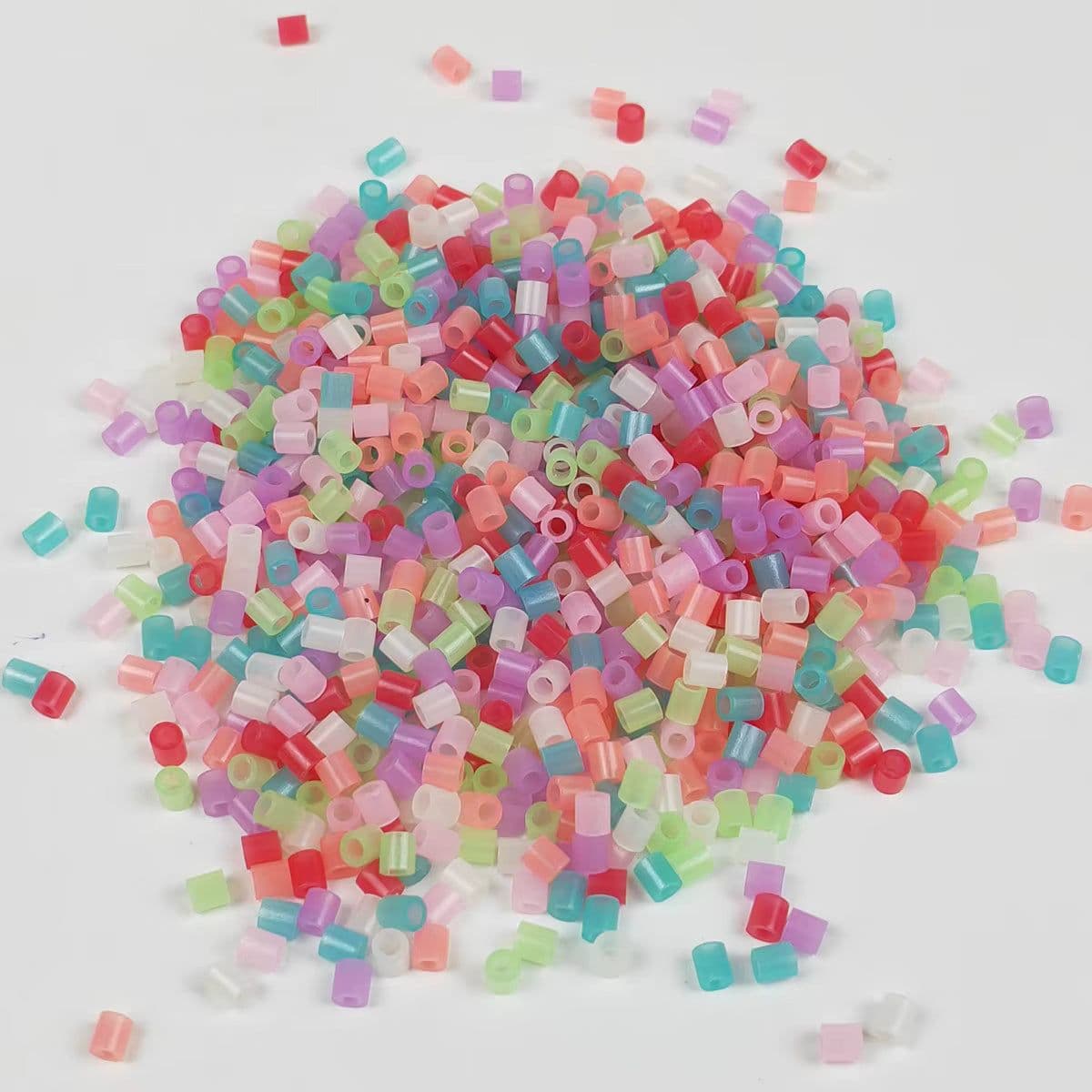 image-Yantjouet 5MM Glow in Dark Pixel Puzzle Beads - Creative DIY Toy Set