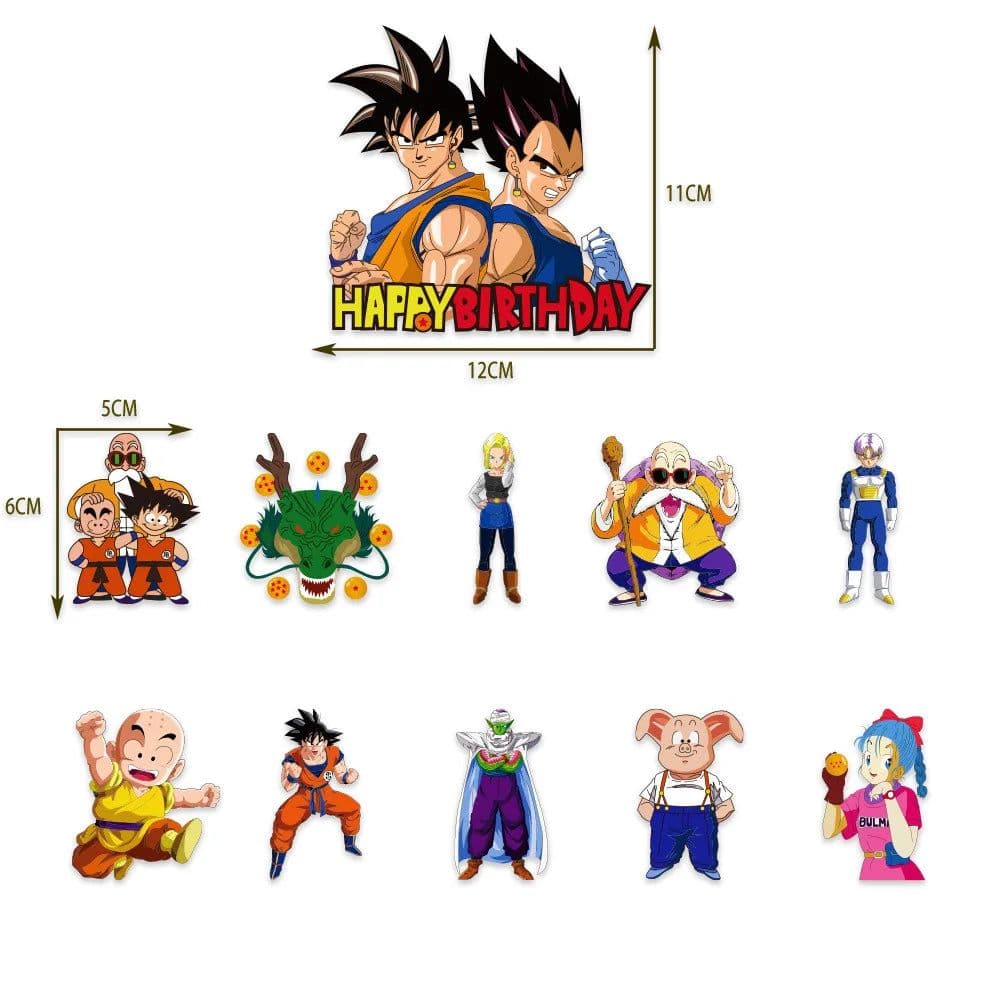 image-Bandai Dragon Ball Party Supplies Set - Fun for Celebrations & Events