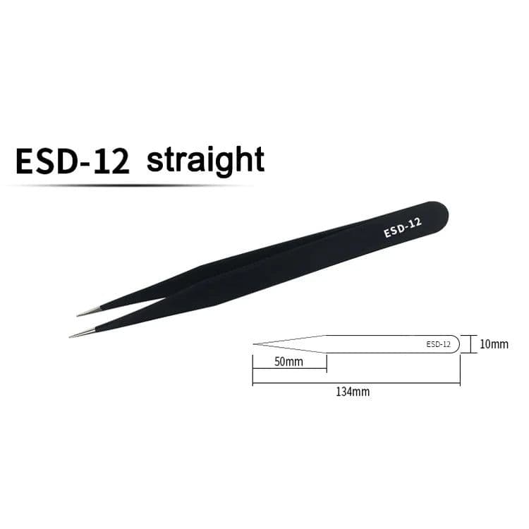 image-Yantjouet Metal Tweezers for Hama Beads - Precision Tool for Crafting
