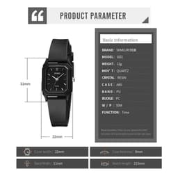 image-Skmei Stylish Quartz Watch with Water Resistance - Model 1651