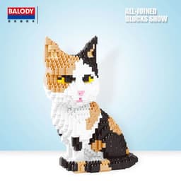 image-BALODY Cartoon Dog Building Blocks - Fun and Creative Toy for Kids
