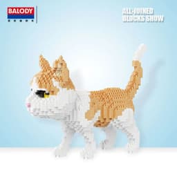 image-BALODY Cartoon Dog Building Blocks - Fun and Creative Toy for Kids