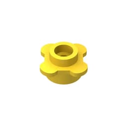 image-TUTU&LALA 4 Petal Flower Ornament for LEGO Landscape Garden Decor