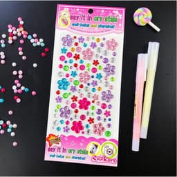 image-Monssjay Acrylic Crystal Sticker - DIY Crafting Fun for All Ages