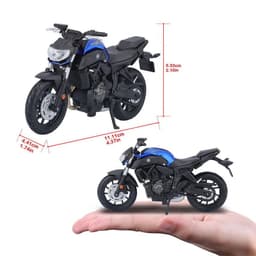 image-Maisto Yamaha Motorcycle 1:18 Scale Diecast Model - Realistic & Fun Toy