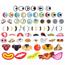 image-Monssjay Creative Cartoon Stickers - Vivid 1000pcs for Crafting