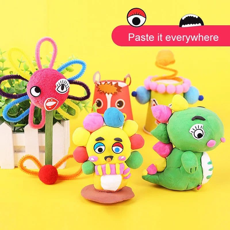 image-Monssjay Creative Cartoon Stickers - Vivid 1000pcs for Crafting