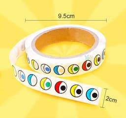 image-Monssjay Creative Cartoon Stickers - Vivid 1000pcs for Crafting