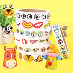image-Monssjay Creative Cartoon Stickers - Vivid 1000pcs for Crafting