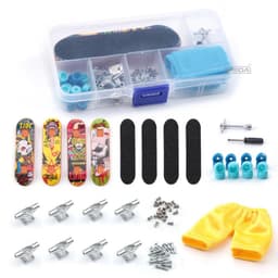 image-MEOA Mini Finger Skateboard Storage Box Kits for DIY Home Leisure