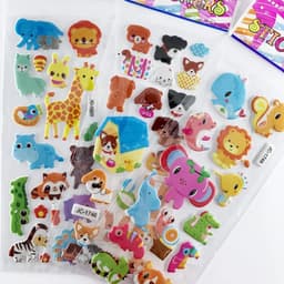 image-Monssjay Self-Adhesive Cartoon Stickers - Fun for Kids - 8 Sheets