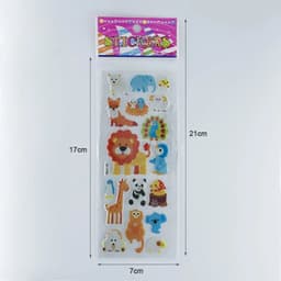 image-Monssjay Self-Adhesive Cartoon Stickers - Fun for Kids - 8 Sheets